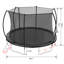 Trampoline 14 pi