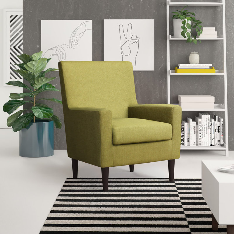 Donham Upholstered Accent Chair, Depalma Kiwi