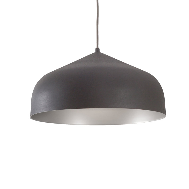 Helena 1 - Light LED Pendant, Black/Silver, Black, Integrated LED