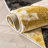 Marvale Gold Modern Geometric 3D Textured Rug-40096848