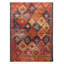 Distressed Homage Handmade Kilim Wool Geometric Area Rug-1445873139