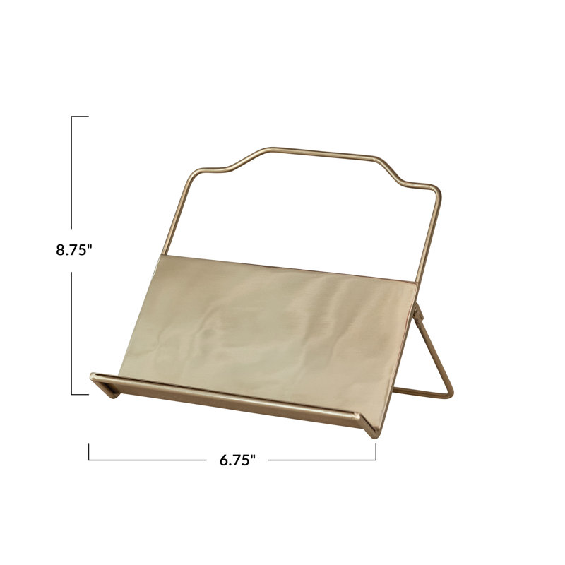Porte-livre pliable en métal