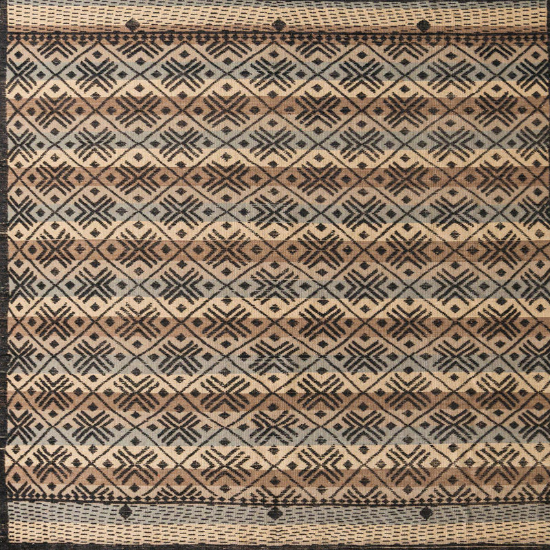 Abstract Indoor Rug, Square 6'