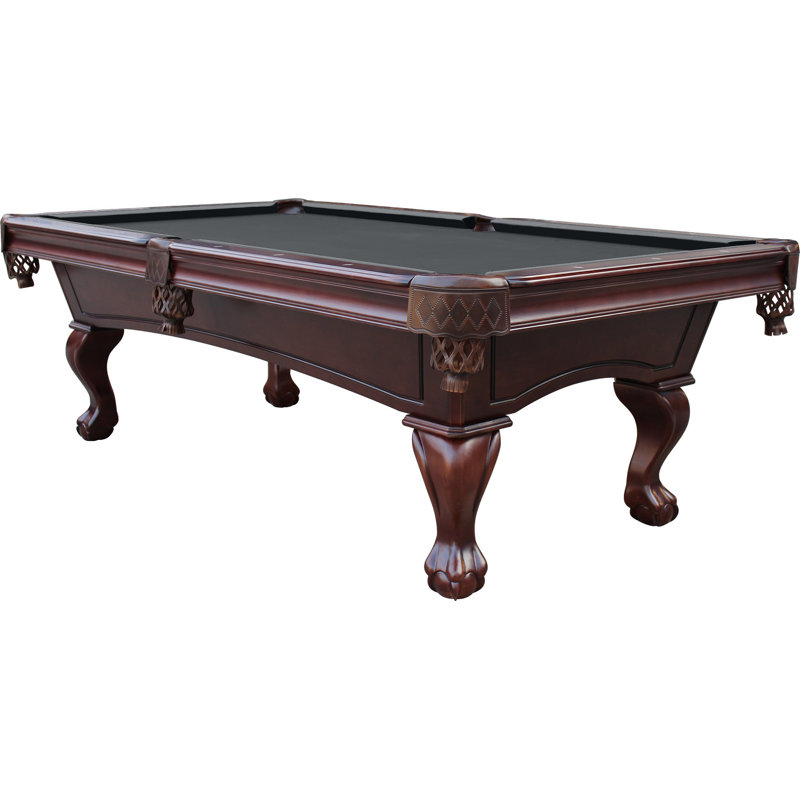 Table de billard en ardoise de 8 pi avec installation professionnelle Charles River (valeur de 895 $) incluse, Espresso