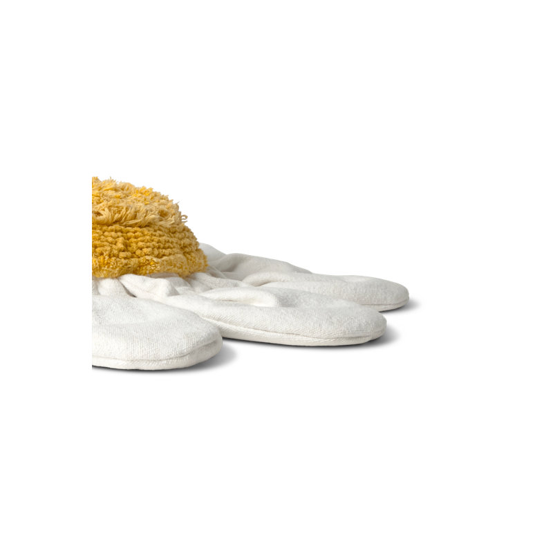 Floor Cushion White Daisy