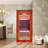 Eulen 1-Person Oguman Wood Full Body Heating Infrared Sauna With Bluetooth Speakers & Reading Lights