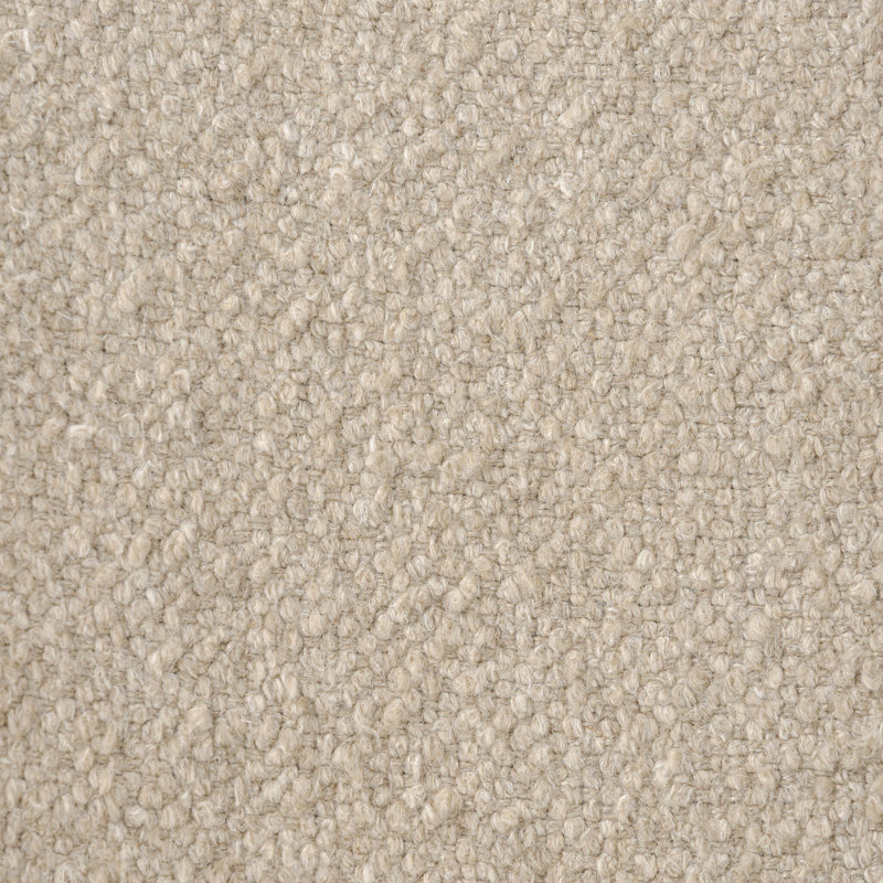 DOTTIE Swivel Barrel Chair, Berber Oatmeal Linen Blend