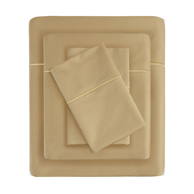 Ensemble de draps en coton 600 fils Gracie Mills Noelia