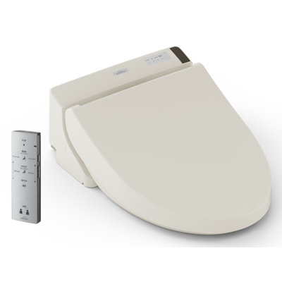 TOTO® WASHLET® C200 Electronic Bidet Toilet Seat with PREMIST and SoftClose® Lid, Elongated, Sedona Beige
