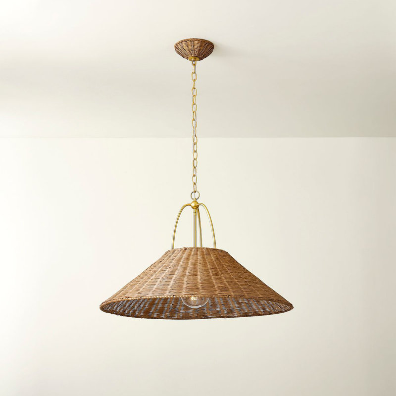 Davida 1 Light Pendant by Zoe Feldman x Mitzi, 19"H x 30"W x 30"D