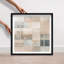 Minimalist Mesh Shadowbox Abstract Print by Oliver Gal, Black Frame, 12 x 12-1371209618-1371209627