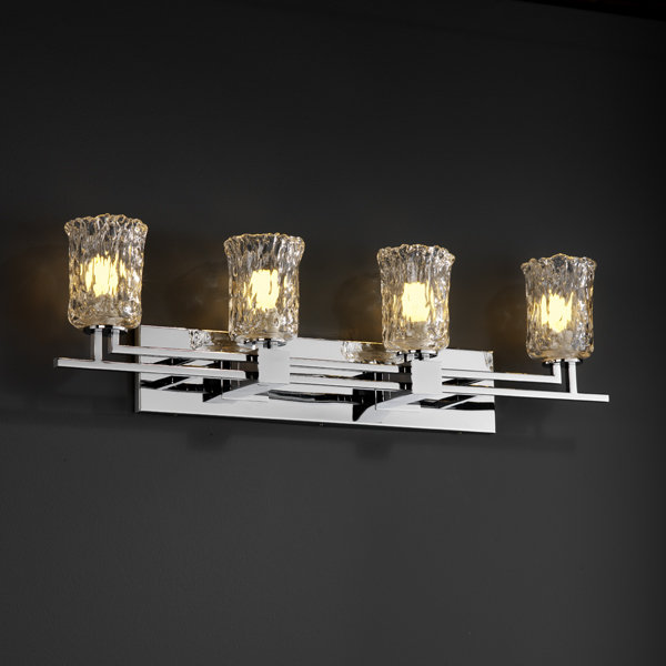 Chetanna 4 - Light Vanity Light, White Wash, Matte Black
