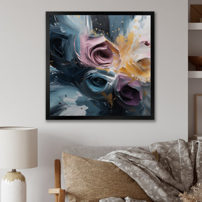 «Pink Rose Symphony II», reproduction d'art sur toile