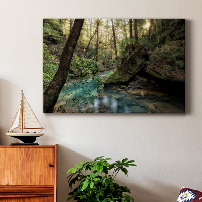 Lumière filtrée I - impression sur toile tendue