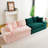 Pink&Green Turtle Velvet Double Chaise Lounge Multifunctional Lazy Sofa-843493908
