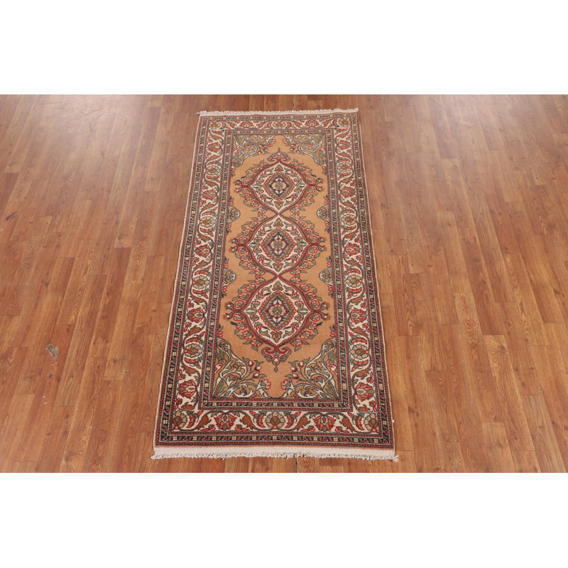 Tapis orange orange Anatolian 3x6
