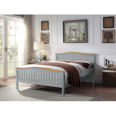 Solid Wood Storage Bed