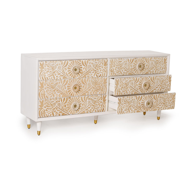 Kalvin 170cm Solid Wood Sideboard
