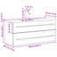38.5mm Single Bathroom Vanity with Basin