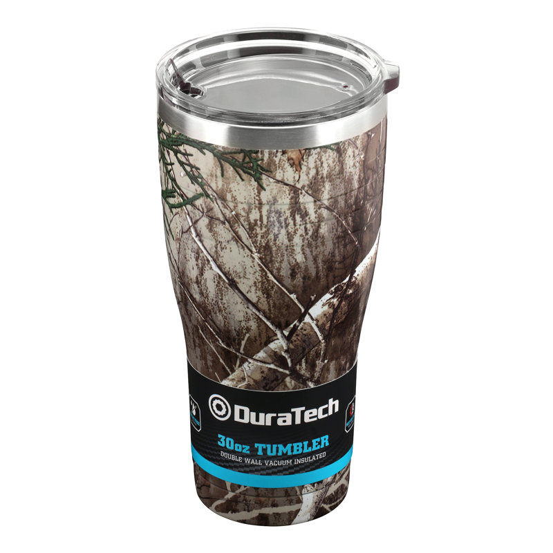 Verre Prime-Line, fabrication en acier inoxydable 18/8, contient 30 oz / 887 ml, couvercle en plastique transparent (paquet unique)
