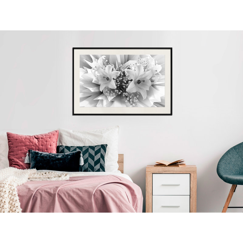 Single Picture Frame Print, Black Framed