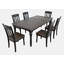 Ensemble de salle à manger extensible en bois massif de pin Aashma-1918547719-1918547718-1918453290