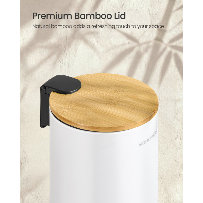 Bamboo Recycling Bin - 30L
