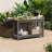 Rectangular Outdoor All-Weather Console Table, Gray-110559035