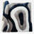 Thionville Shag Blue/Grey/White Shag Area Rug-1688901942