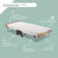 Jay-Be J-Bed Folding Bed with Contract Comfort Mattress - Single with Storage Cover