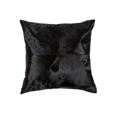 Torino Leather Throw Pillow