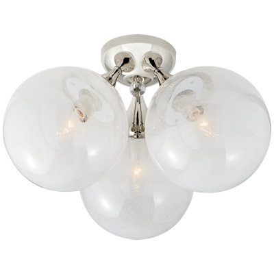 AERIN Cristol Large Triple Flush Mount