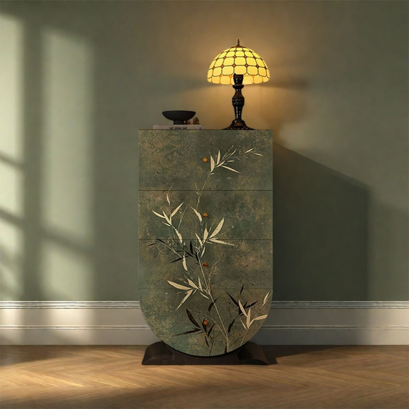 Armoire de rangement à quatre tiroirs en pin