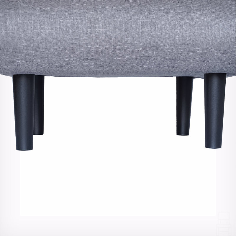 Chaise de canapé pliante, Gris