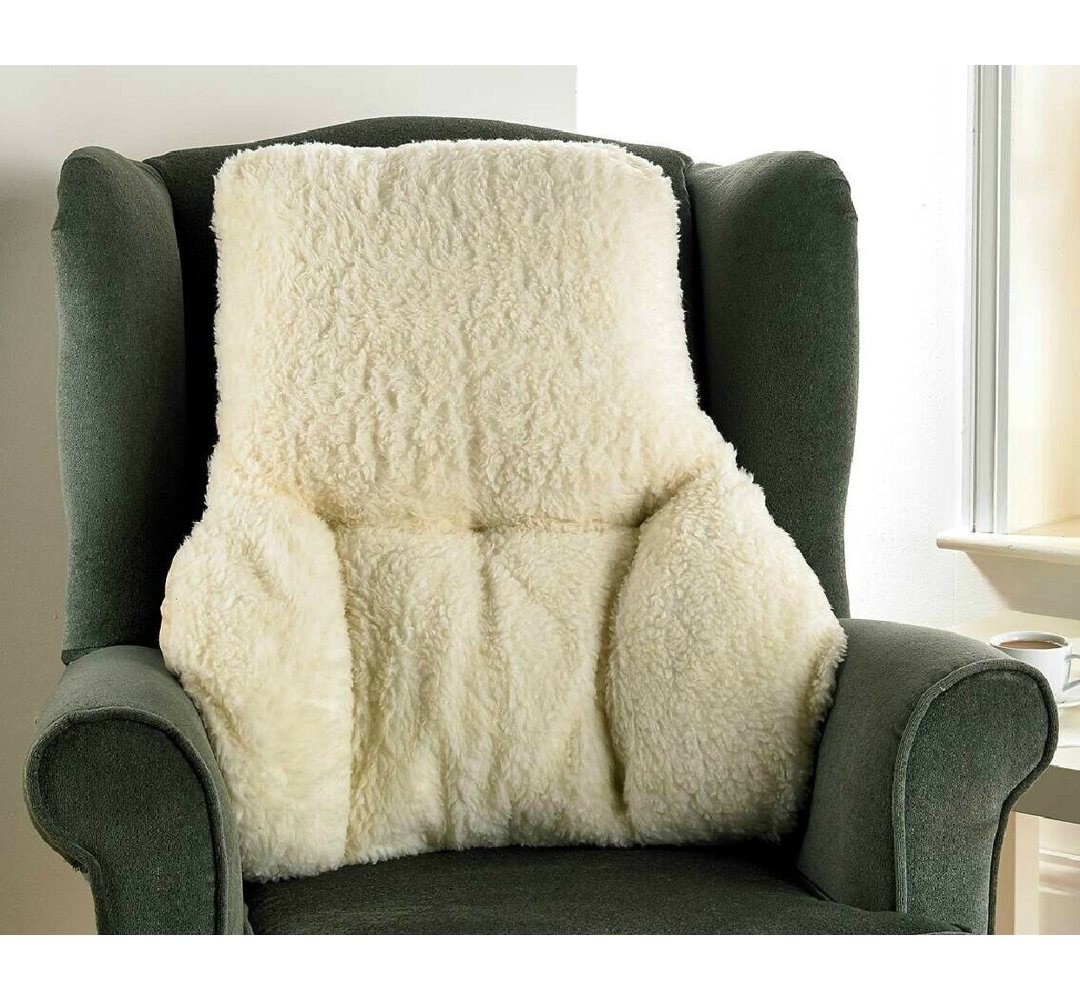 Fleece All Season Back Support Cushion