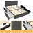 Upholstered Standard Bed with Drawers-176798874