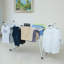 Séchoir à linge réglable réglable - pliable pour une utilisation intérieure / extérieure