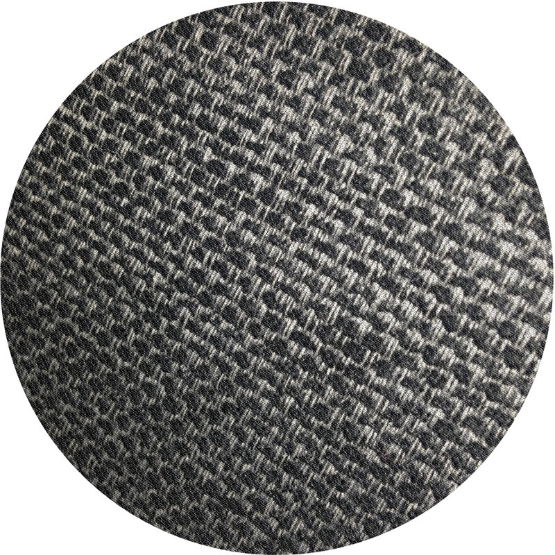Tapis gris, Rond 6 pi