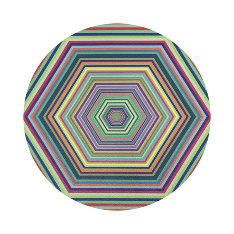 Hex Dylan Vegan Leather Round Coasters