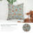 Artisan Handmade Throw Pillows 18X18 Inch Boho Decorative Pillow Covers for Couch Sofa Home Decor Fabdivine Gopi-110833425-110833426-110833430