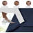 NICETOWN Sidelight Curtains for Front Door, Blackout Classroom Door Window Shade, Privacy Self Adhesive French Window Covering Thermal Insulate Blinds, 1 Panel-1612643563-1612643566