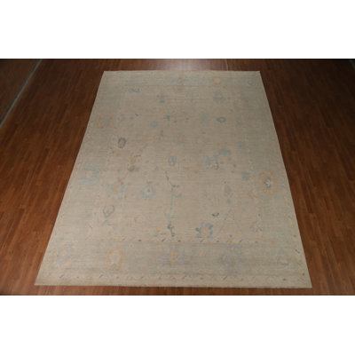 Vegetable Dye Oushak Turkish Area Rug