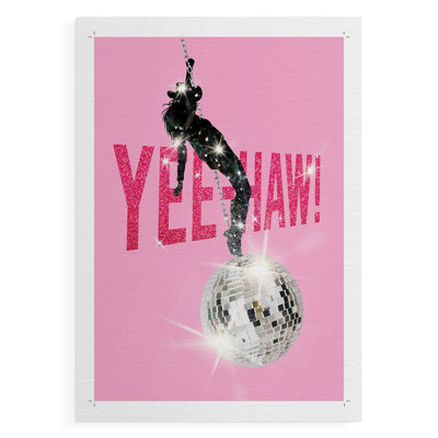 Yeehaw! -Canvas Print Only - NOT FRAMED