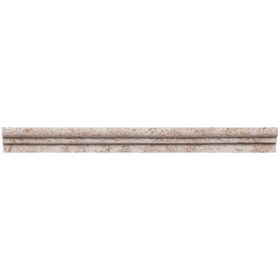Tuile de rail de chaise en résine mate 1 po x 12 po Dallas