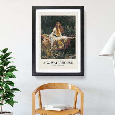 The Lady of Shalott by John William Waterhouse - Picture Frame Painting