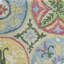 Mosaic Tiles Handmade Hand Tufted Wool Pastel Rug-73065252