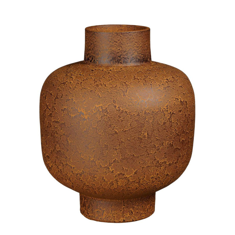 Chennelle Terracotta Table Vase, Brown
