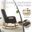 Ensemble fauteuil berçant à oreilles en tissu Teddy et repose-pieds, fauteuil à bascule d'allaitement avec poche de rangement latérale, mouvement de glissement fluide, base en bois massif sécurisée, fauteuil d'appoint confortable pour le salon-92091847