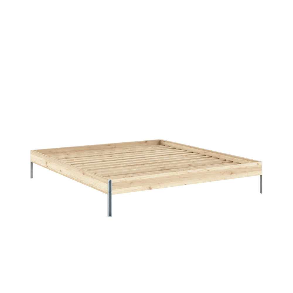 CORE BED CAROB BROWN 140 X 200