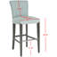 Tabouret 29,3 "Bowie